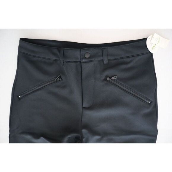 OFFLINE by Aerie Women's Sz Medium True Black Chillside Stirrup Ski Pants - Picture 6 of 12
